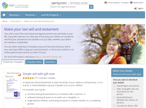 Net Lawman website